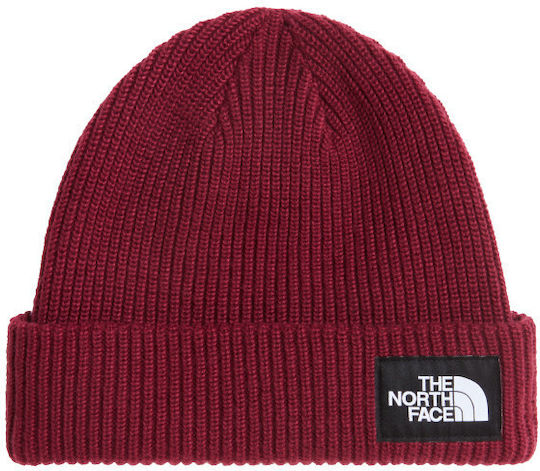 Salty Beanie Unisex Strickmütze in Roter Farbe