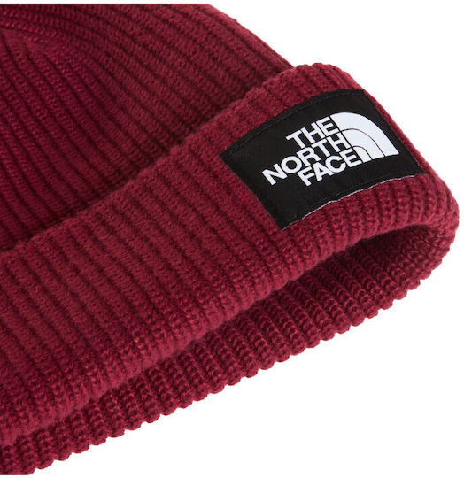 Salty Beanie Unisex Strickmütze in Roter Farbe