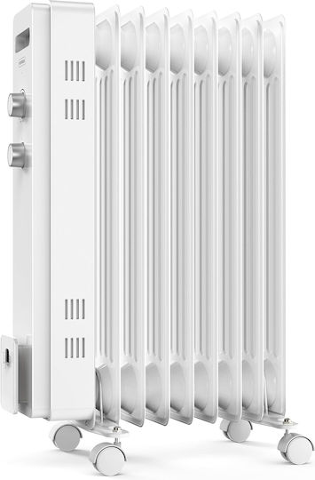 Resteq Oil Filled Radiator with 9 Slices 2000W