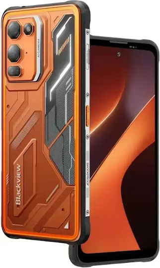 BlackView Fort 200 Dual SIM (6/256GB) Rugged Smartphone Blaze Orange