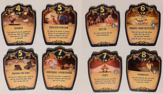 Επέκταση Παιχνιδιού Meeple Circus The Wild Animal & Aerial Show για 2-5 Παίκτες 8+ Ετών (EN) Matagot