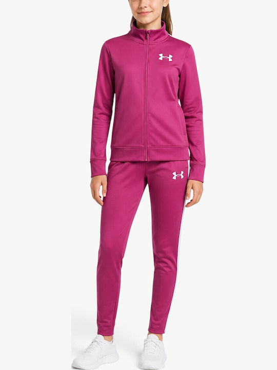 Em Knit Track Suit Kids Tracksuits Fuchsia Sweatpants Set 2 Pieces