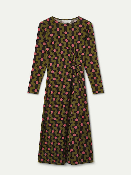 Rochie de vară Midi T-shirt Imprimată