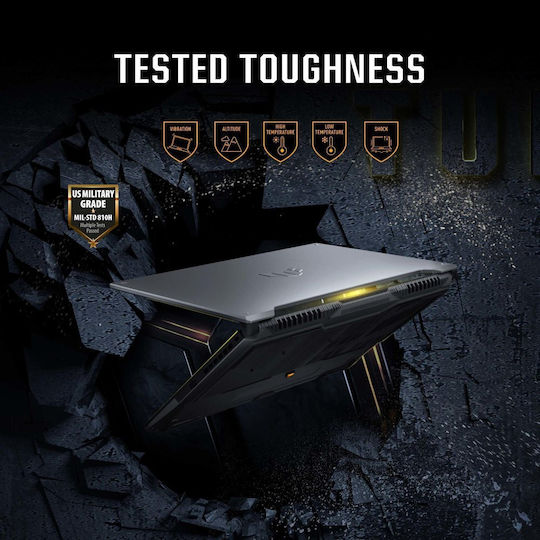 Asus TUF Gaming F16 FX607VJR-TU295 16" IPS FHD+ 144Hz (Core 5-205H/16GB/512GB SSD/GeForce RTX 3050/No OS) Mecha Gray (US Keyboard)