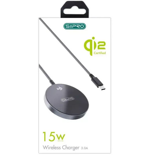 SiiPro Magsafe Charger 15W Black