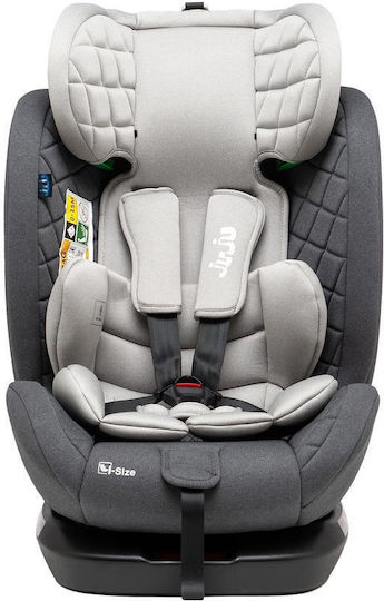 Juju Total 360 I-Size Kindersitz Auto mit ISOfix Graues