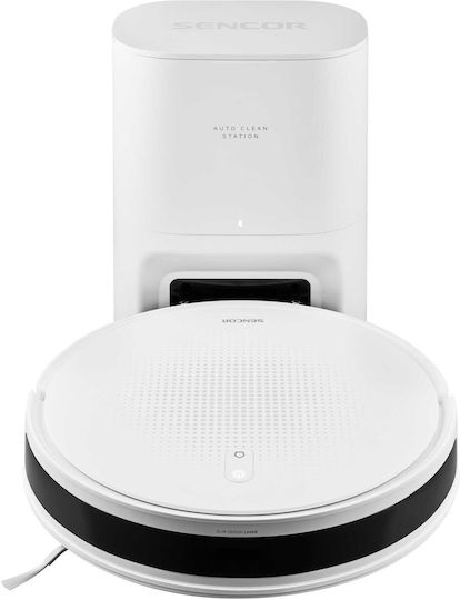 Sencor Robot Vacuum Cleaner with Laser Mapping & 5000Pa Suction White