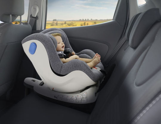 Asalvo Virafix Scaun Auto i-Size cu Isofix Gri 0-18 kg