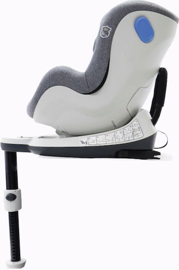 Asalvo Virafix Scaun Auto i-Size cu Isofix Gri 0-18 kg