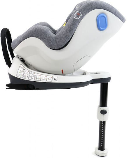 Asalvo Virafix Scaun Auto i-Size cu Isofix Gri 0-18 kg