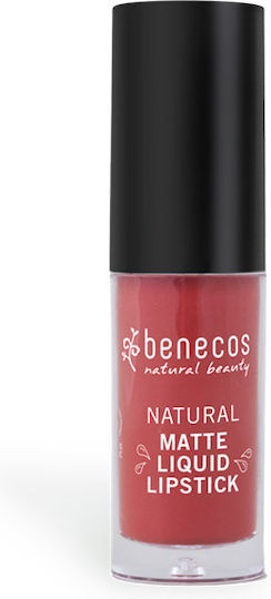 Benecos Υγρό Κραγιόν Matte Trust in Rust 5ml
