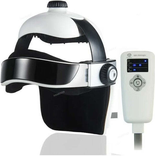 Massage Device for the Head with Vibration and Infrared