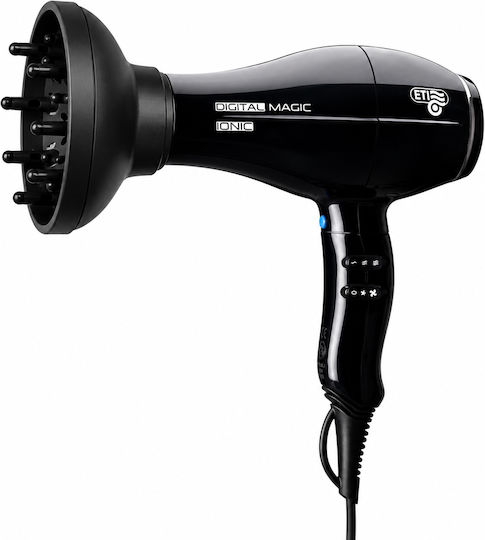 Eti Digital Magic Ionisch Professionelles Haartrockner mit Diffusor 2400W