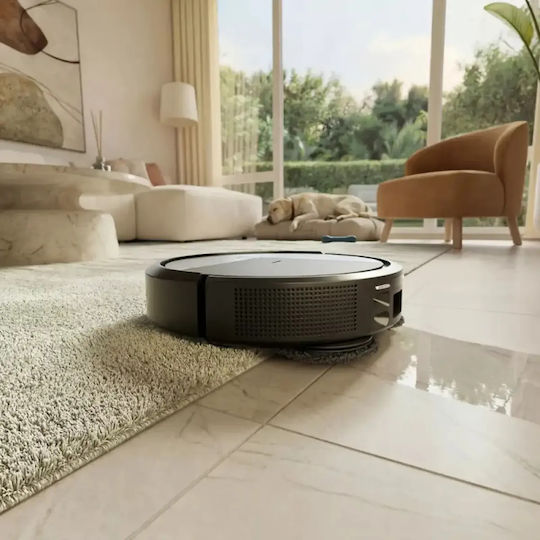 iRobot Roomba Plus 575 Combo Aspirator Robot cu Cartografiere Laser și Putere de Aspirație 25000Pa Negru