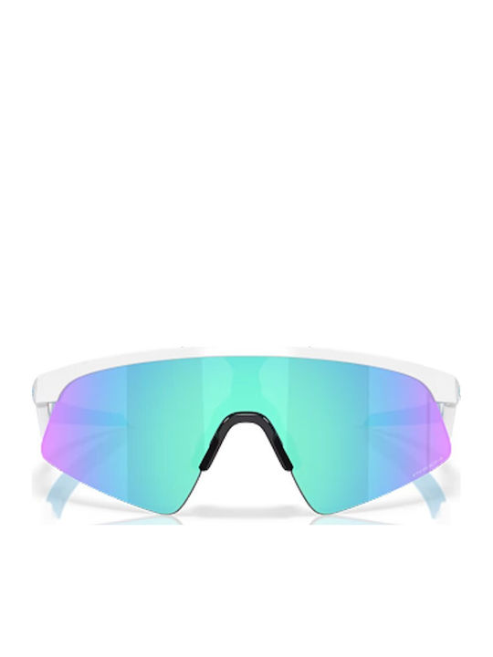 Oakley Jugend Kinder-Sonnenbrillen mit Spiegel Gläser Weiß