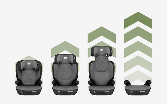 Tulano Joy 45 Столче за кола Бустер i-Size с Isofix Сив