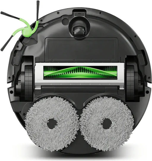 iRobot Roomba Plus 415 Combo + Stație AutoWash Aspirator Robot cu Cartografiere Laser și Putere de Aspirație 20000Pa Neagră