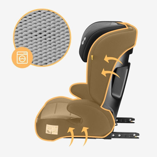 Tulano Joy 45 Столче за кола Бустер i-Size с Isofix Сив