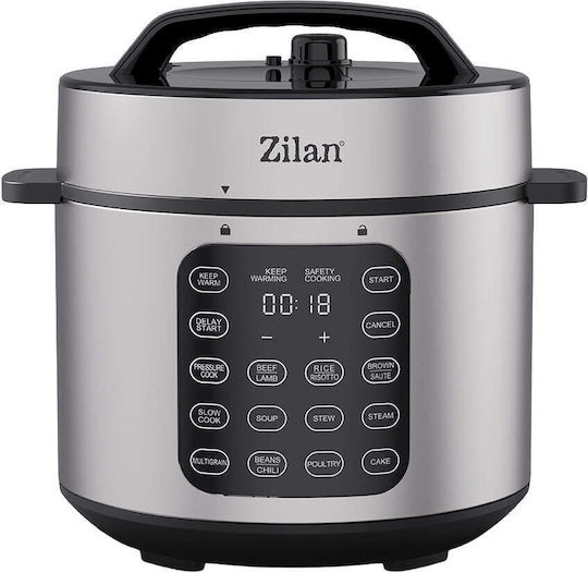 Multi-Function Cooker 1000W with Capacity 6lt