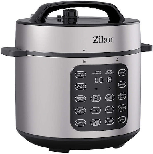 Multi-Function Cooker 1000W with Capacity 6lt