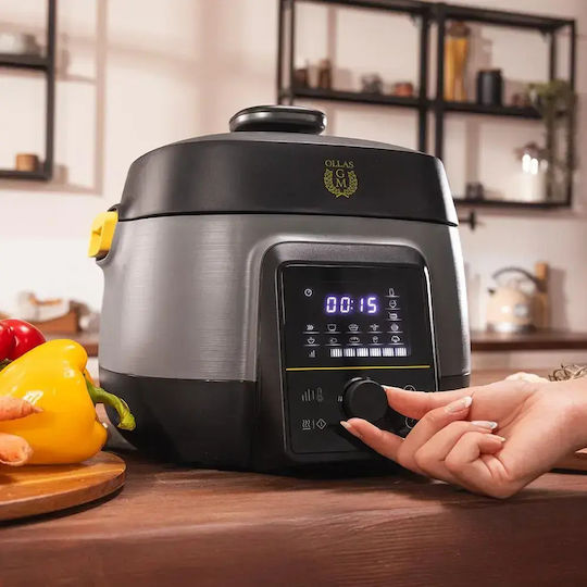 Cecotec GM Pot Chef 5000 Multifunktionskocher 1000W mit Gewicht 5l Schwarz