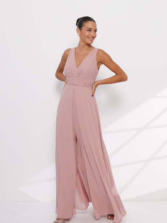 Damen Jumpsuit Rosa R1451 013