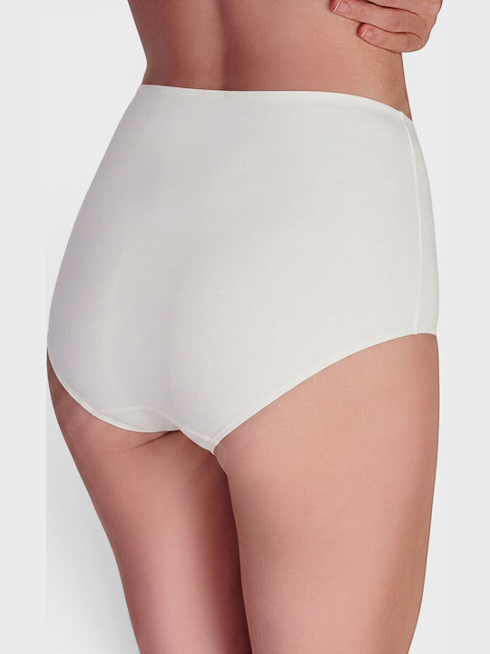 Cotton High Waist Women's Briefs 3Pack Black/White