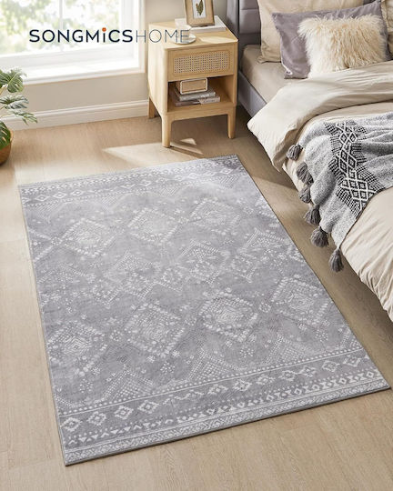Songmics Boho Αντιολισθητικό Χαλί Ορθογώνιο Gray 120x170cm
