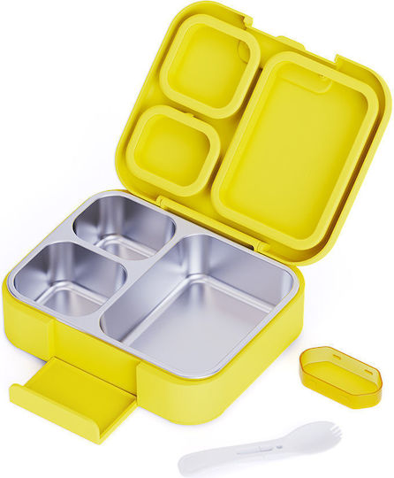 Estia Save The Aegean Stainless Steel Kids Food Container 0.95lt Pet Party