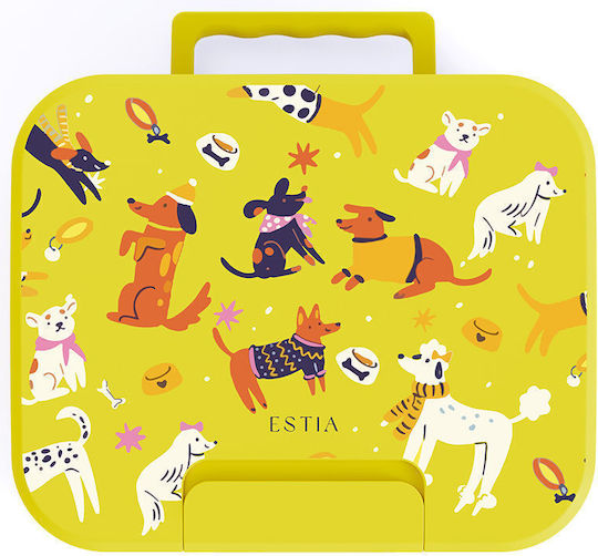 Estia Save The Aegean Stainless Steel Kids Food Container 0.95lt Pet Party