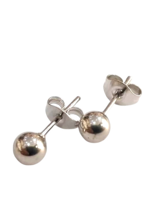 Kalliopi Silver Ohrringe Stecknadelverschluss aus Stahl Kalliopi Silver Ohrringe Stecknadelverschluss aus Stahl