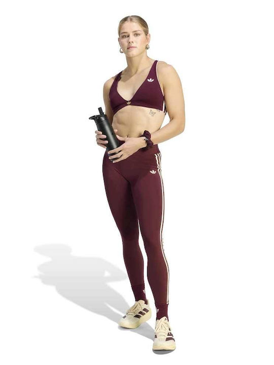 Damen Sport-BH Maroon
