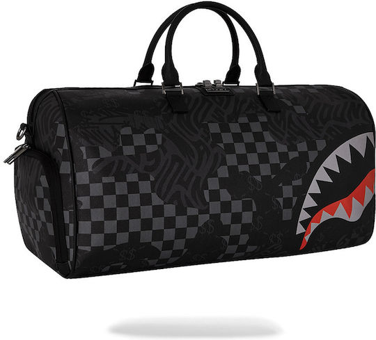 Sprayground Пътна чанта Red Shark Duffle Текстилна
