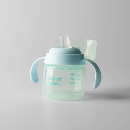 Tommee Tippee Образователно Биберон Силиконов с Дръжки Син за 4m+ 150ml