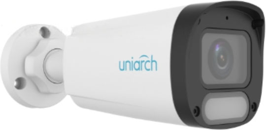 Uniarch IPC-B244-ADF28K-WP IP Κάμερα Παρακολούθησης Full HD+ 4MP Αδιάβροχη με Μικρόφωνο και Φακό 2.8mm