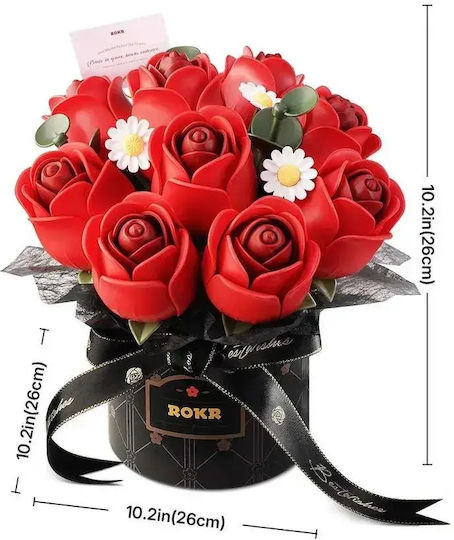 Robotime Construction Toy Wooden Bouquet