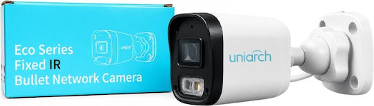 Uniarch IP Κάμερα Παρακολούθησης Full HD+ 4MP Αδιάβροχη με Μικρόφωνο και Φακό 2.8mm