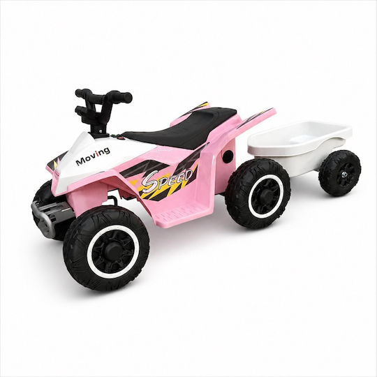 Motocicletă Cu 4 Roți Electrică 6 Volți Roz