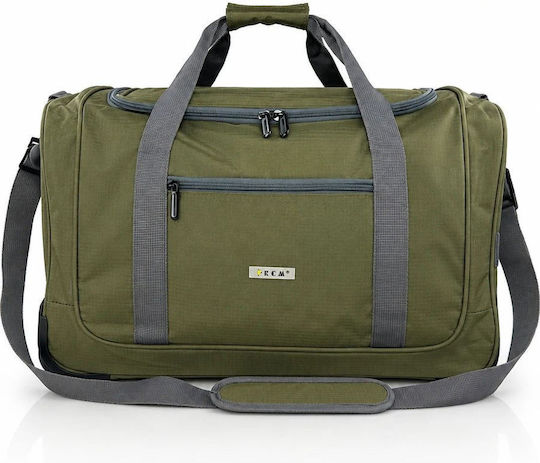 RCM Sack Voyage Back 49lt Green with Wheels Fabric 53cm