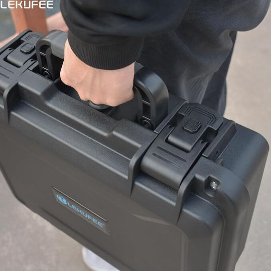 Lekufee Husă De Transport Neagră Din Plastic Pentru DJI Mavic 3 Pro / Mavic 3 / Mavic 3 Classic / Mavic 3 Cine 41.5x15x34.5cm