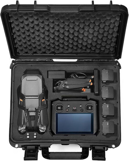 Lekufee Husă De Transport Neagră Din Plastic Pentru DJI Mavic 3 Pro / Mavic 3 / Mavic 3 Classic / Mavic 3 Cine 41.5x15x34.5cm