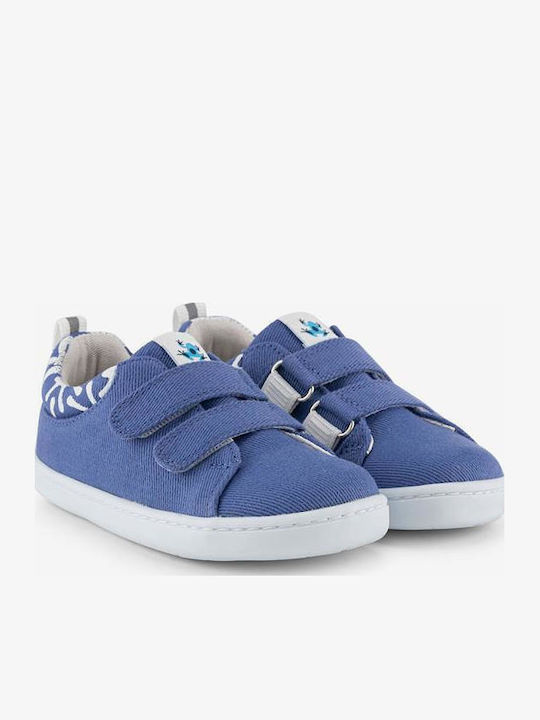 Детски Sneakers Боси с Велкро & Светещи Лилави