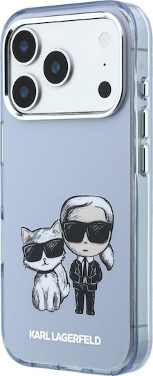Karl Lagerfeld Iml Karl&choupette Bodies Sketch Print Magsafe Case Iphone 18 Pro Max 17 Pro Max Light Blue