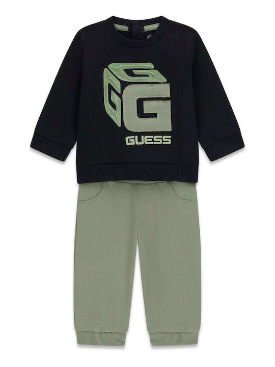Kids Sweatpants Set Black