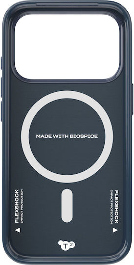 Tech21 Evopulse Fauxven Magsafe iPhone 18 Pro Дълбоко Море