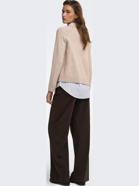 Damen Bluse Beige