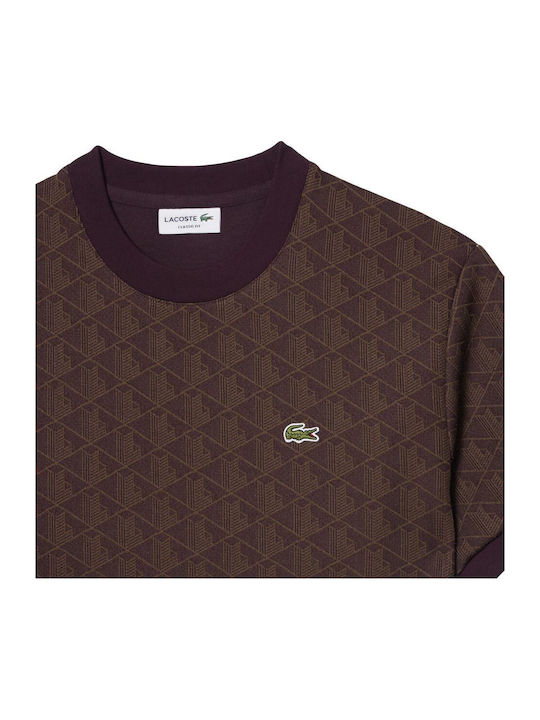 Lacoste Kurzarm T-Shirts Braun