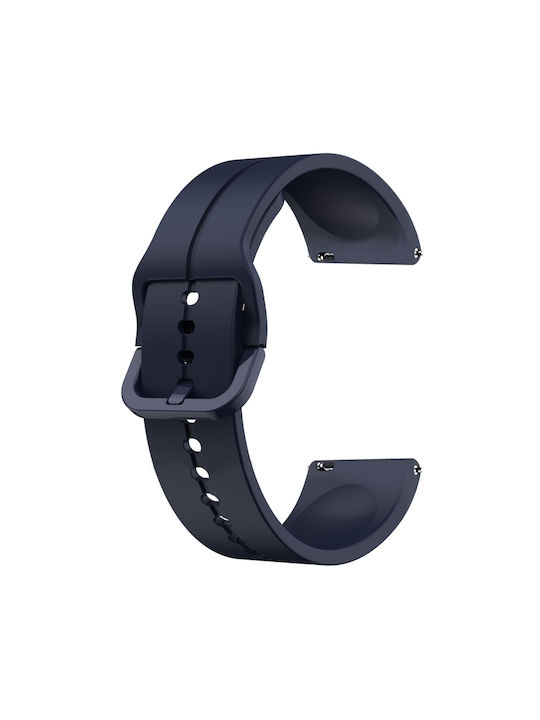 Garmin Vorreiter 255 Music 22mm Loop Silikon Uhrenband Marineblaue