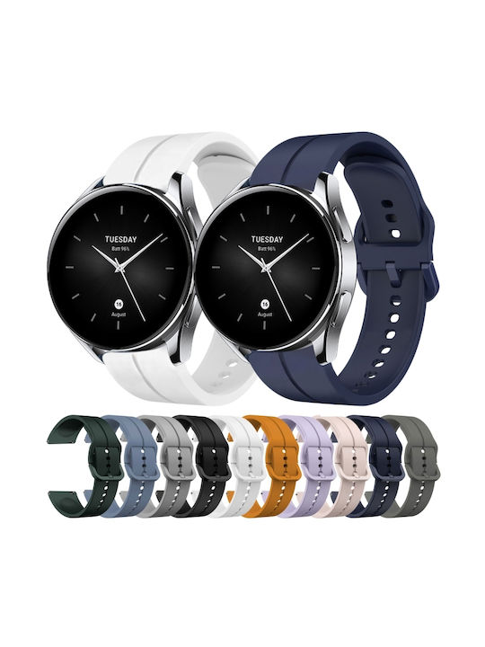 Xiaomi Mi Watch S2 22mm Loop Silicone Watch Band Purple