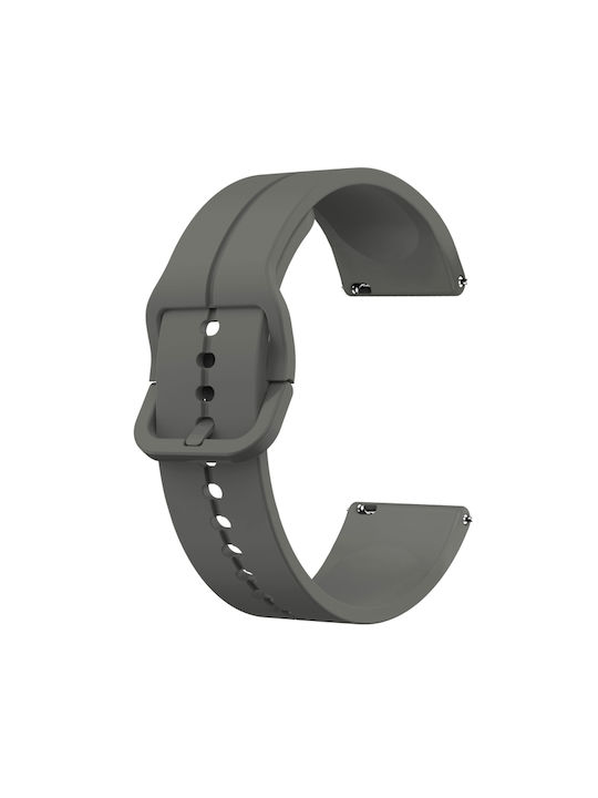 Garmin Vorreiter 255 Music 22mm Loop Silikon Tragbare Bänder Dunkelgrau